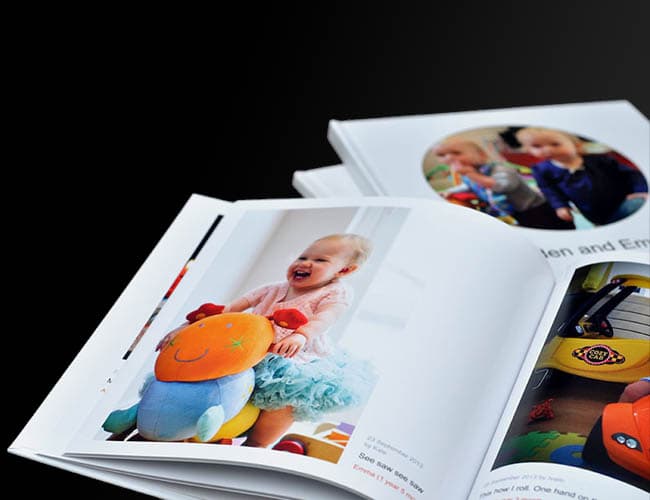 Printed photo books and family prints made from 23snaps memories.